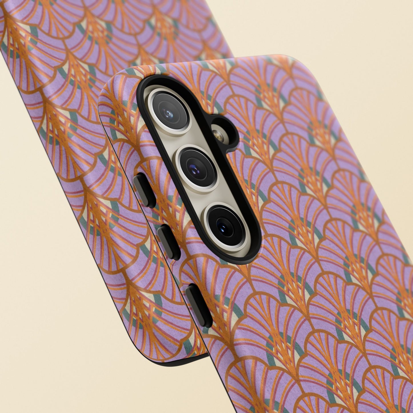 Art Deco Elegance Protective Phone Case Topaz Sunset (iPhone, Pixel, Galaxy)