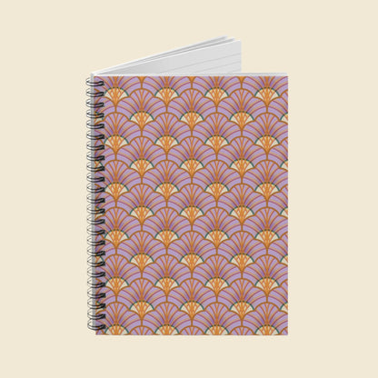 Art Deco Elegance Spiral Notebook