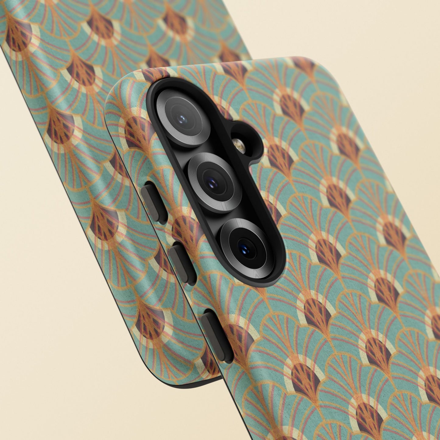 Art Deco Elegance Protective Phone Case Jasper Mirage (iPhone, Pixel, Galaxy)