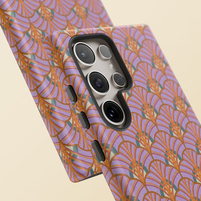 Art Deco Elegance Protective Phone Case Topaz Sunset (iPhone, Pixel, Galaxy)