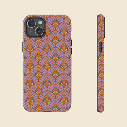 Art Deco Elegance Protective Phone Case Topaz Sunset (iPhone, Pixel, Galaxy)